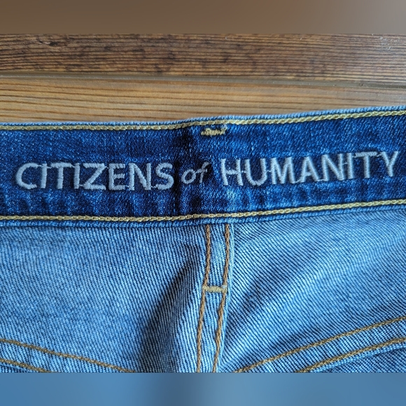 Citizens of Humanity Phoebe Slim Straight Cropped Denim Jeans Size 27 - Picture 7 of 15